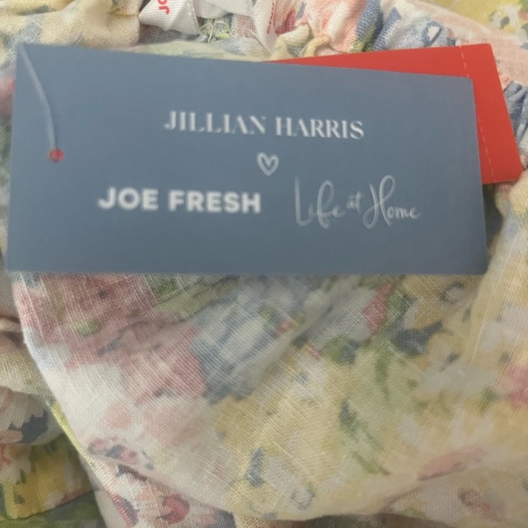 Jillian Harris x Joe Fresh Blushing Flower Back Tie Dress - Picture 9 of 9